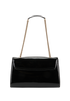 Medium Emily, &pound;495, Handbags, Black, Patent Leather, Back view